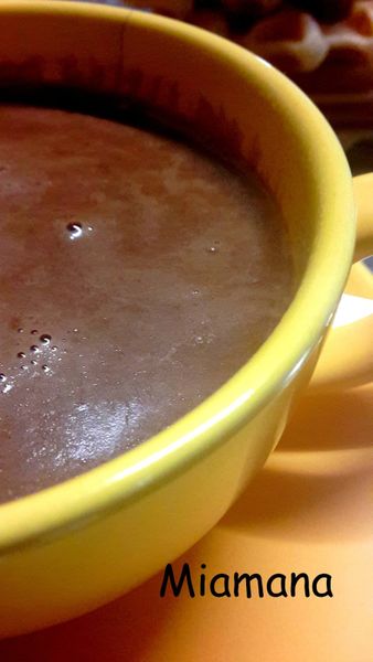 Chocolat chaud gourmand