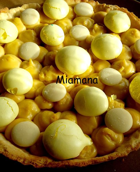 Tarte aux citrons façon Lignac