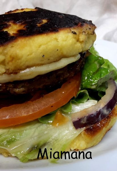 Faux hamburgers (galettes pommes de terre)