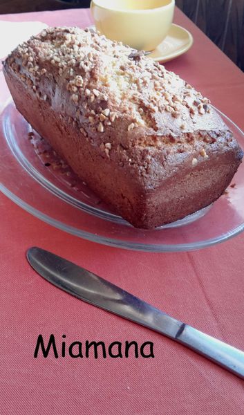 Cake rustique aux amandes