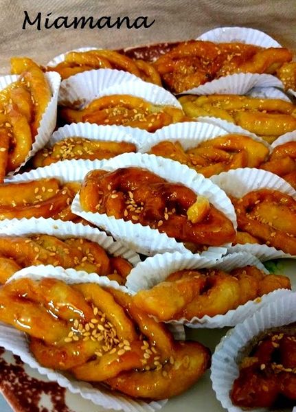 Griwech/Chebbakia très fondantes