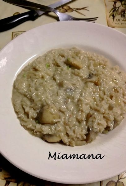 Risotto aux champignons