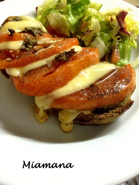 Bruschetta (pain maison)