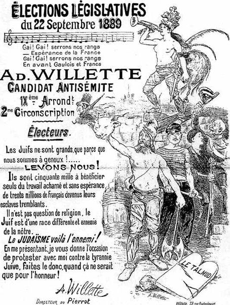 Willette. Coup de gueule. Montmartre à la Une.