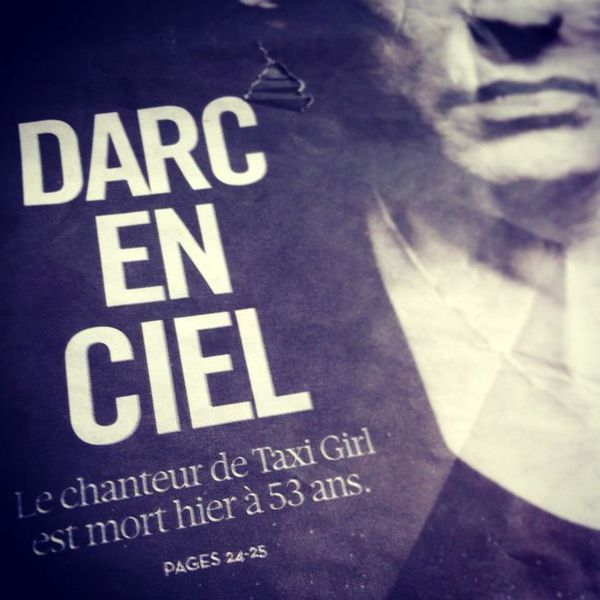Daniel Darc. Cimetière Montmartre. 30ème division.