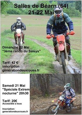 Rando du Saleys (64) du Génération deux roues le 21 et 22 mai 2016