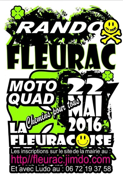 Rando motos-quads, La Fleuracoise (24) le 22 mai 2016