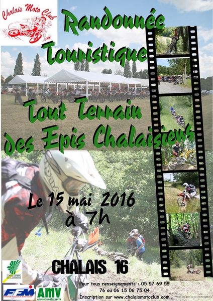 La rando des épis du Chalais MC (16), le 15 mai 2016