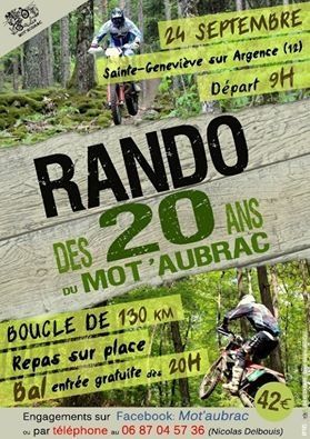 Rando Mot 'Aubrac (12), le 24 septembre 2016