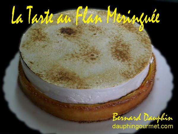 LA TARTE AU FLAN, MERINGUEE