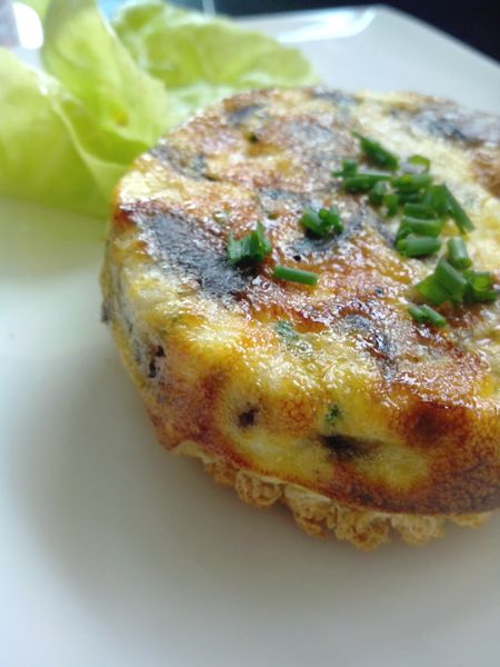 CROQUE QUICHE EXPRESS COURGETTES CHAMPIGNONS BRUCCIO