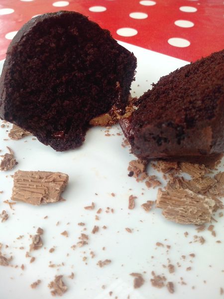 MUFFINS TRES NOIR ET CRUNCHY