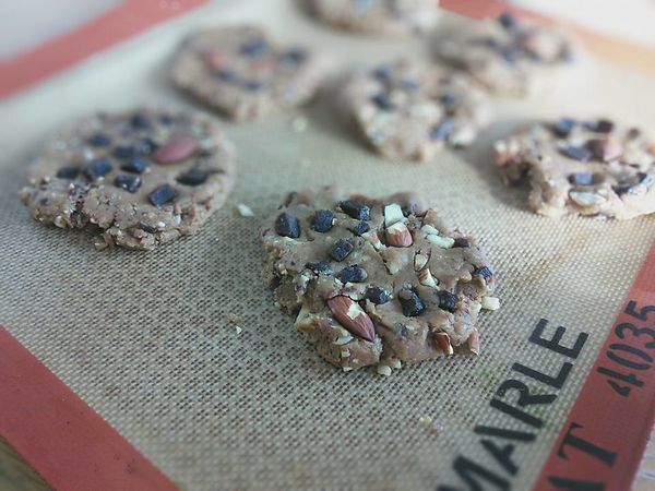 COOKIES VEGETARIEN PUREE SESAME FRUITS SECS