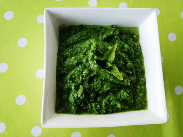 PESTO DE LEGUMES VERTS POUR PATES