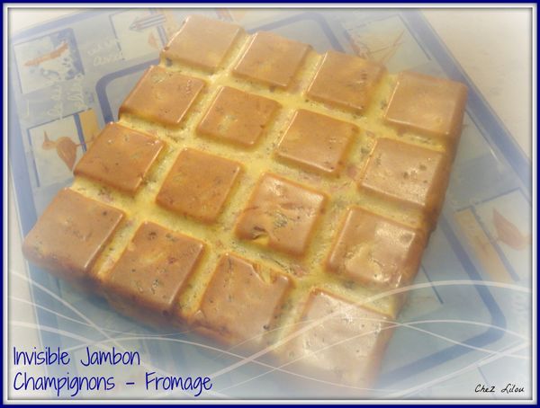 Invisible Jambon - Champignons - Fromage