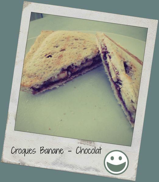 Croques Banane - Chocolat