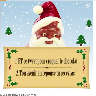 Tous sur #ChocoLeclerc ... mon tweet tu retweeteras et un message tu recevras !