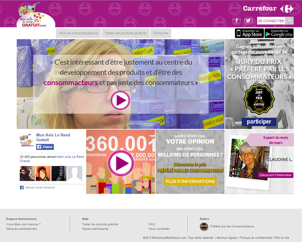 Trophées 2015 des ''produits préférés des clients'' : Carrefour demande l'avis de ses clients et ils aiment !