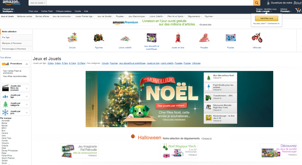 Le Catalogue papier Noël d'Amazon est sorti : mon merveilleux Noël !