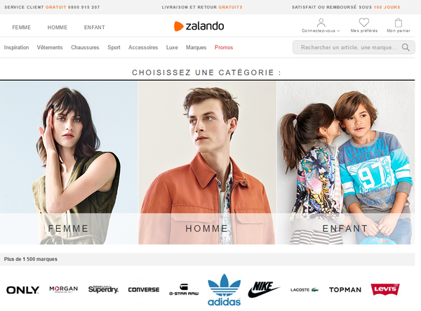 Zalando va s'appuyer sur les stocks de magasins de proximité.