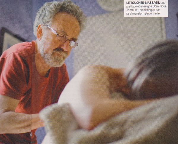Témoignage de Dominique Trimoulet au Congrès du « Toucher Massage » à Dijon
