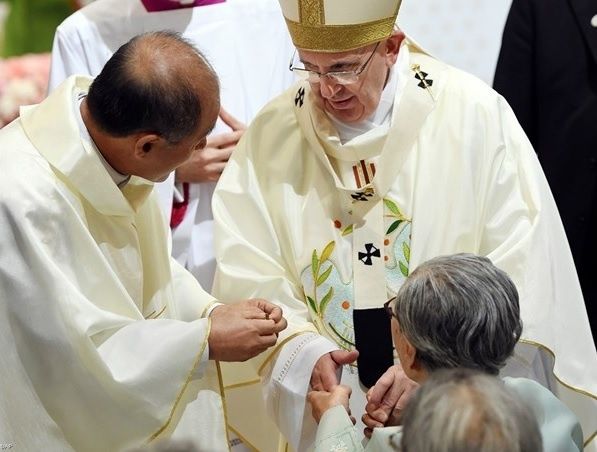 Le Pape appelle au pardon pour réconcilier les deux Corées