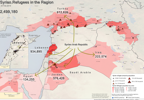 EN IRAK COMME EN SYRIE, RÉFUGIÉS ET DÉPLACÉS SE COMPTENT PAR MILLIONS