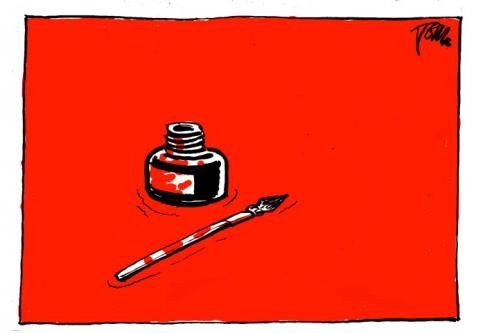 VU DE TUNISIE “Charlie Hebdo” : proche de la bestialité
