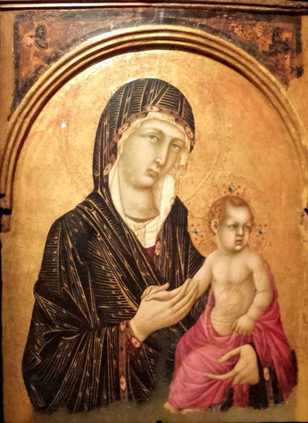Vierge à l'enfant de Simone Martini