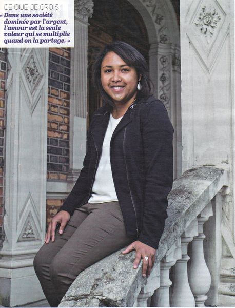 PORTRAIT DE LA PRÉSIDENTE DE LA JOC, Rina Rajaonary