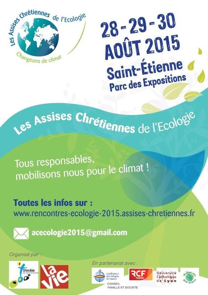 Assises chrétiennes de l’écologie : « Si j’aime mon Dieu, j’aime ma planète »