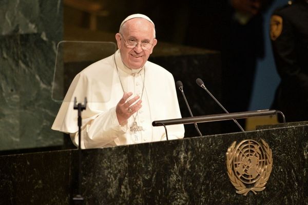Devant l'ONU, le pape appelle à "sauver notre maison commune"