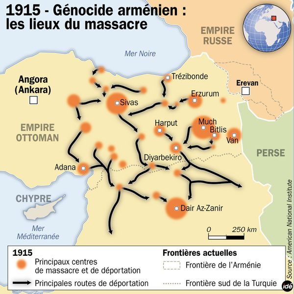 24 avril 1915, le génocide arménien