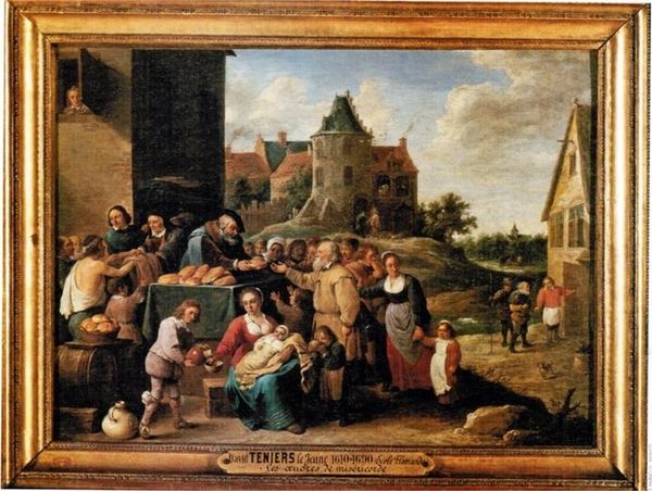 Tableau de David Teniers le Jeune : « Les œuvres de la Miséricorde » (XVIIème siècle)