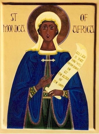 27 août, fête de Sainte Monique (+387)