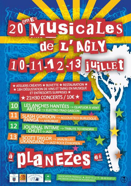 Concert/ vins: Les musicales de l'Agly à PLANEZES ! interview Morgane Le Bar par Nicolas Caudeville