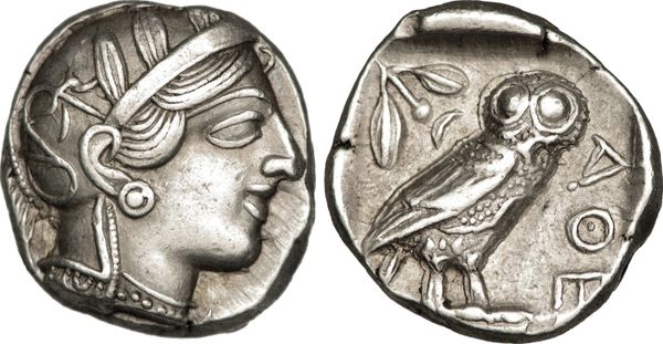 Athéna et sa chouette