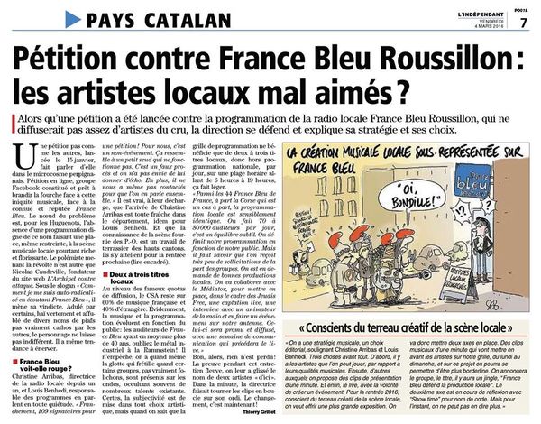Perpignan:depuis février,“France Bleu Roussillon défend la production locale”, c'est Showtime! par Nicolas Caudeville