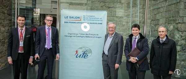 Pierre-olivier Bousquet, Patrick Duparchy, Francis Huss Seltensperger, Olivier Cadic et Rafael Giménez Capdevila à MACBA Museu d'Art Contemporani de Barcelona.