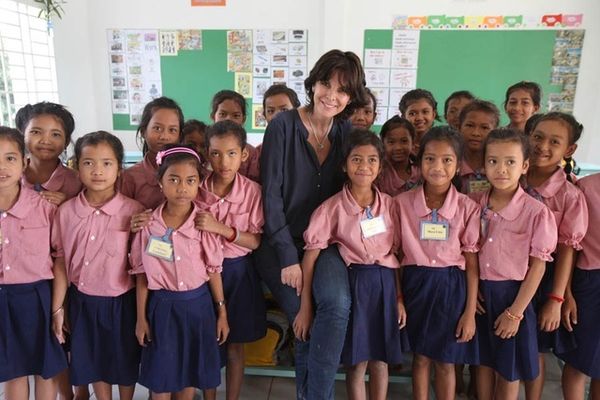 Le photographe Gregory Herpe bouge avec Tina Kieffer, pour l'éducation des petites filles du Cambodge! interview par Nicolas Caudeville