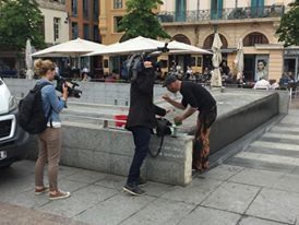 Perpignan: Stan, l'artiste de rue verbalisé, médiatisé par effet bulle de neige! par Nicolas Caudeville