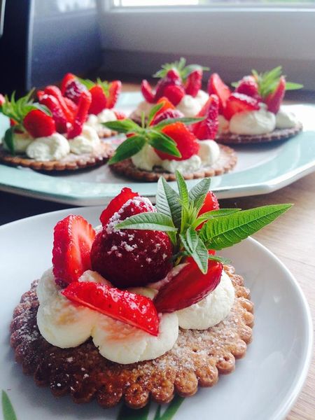 Tartelettes aux fraises