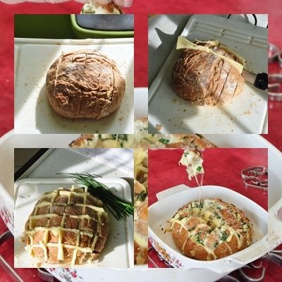 Petite miche au fromage pour apéro (idée prise sur amuse-bouche )