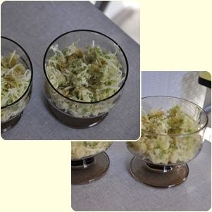 panais en crudités