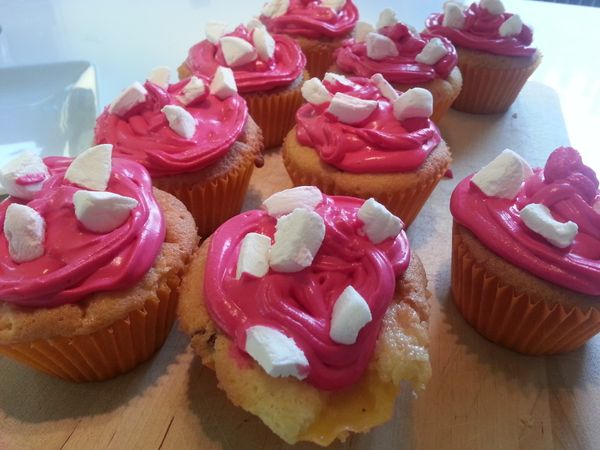 Cupcakes Chamallow & Chocolat au lait
