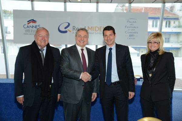 Cannes et Reed MIDEM renouvellent leur partenariat pour 10 ans
