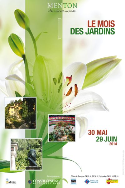 Menton: LE MOIS DES JARDINS Du 30 Mai au 29 juin