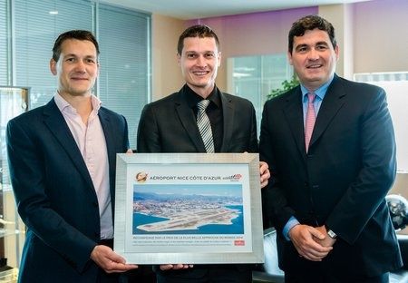 NICE – L’AEROPORT NICE CÔTE D’AZUR REMPORTE LE PRIX DE LA PLUS BELLE APPROCHE DU MONDE