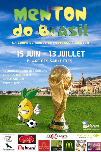 Football et samba : Menton à l’heure du Brésil !