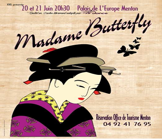 MENTON: MADAME BUTTERFLY - SPECTACLE DE DANSE